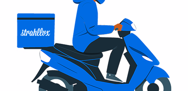 Strahll VX: Courier App Header - AppWisp.com Strahll VX: Courier App Header - AppWisp.com