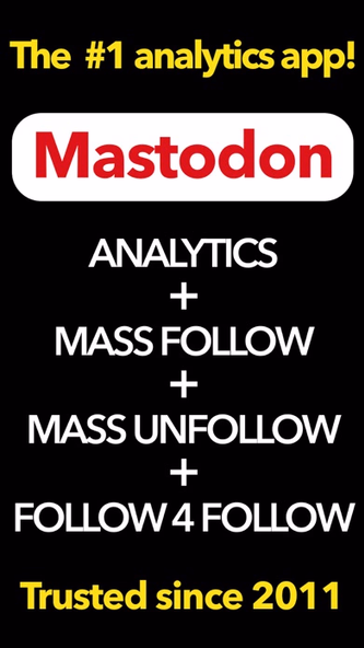 Still Followers for Mastodon Screenshot 2 - AppWisp.com Still Followers for Mastodon Screenshot 2 - AppWisp.com