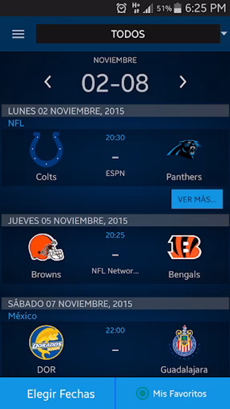 Fox Deportes Screenshot 3 - AppWisp.com Fox Deportes Screenshot 3 - AppWisp.com