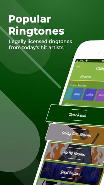 Cool Ringtones, Music & Songs Screenshot 1 - AppWisp.com Cool Ringtones, Music & Songs Screenshot 1 - AppWisp.com