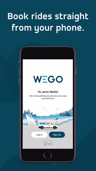 WeGo Powered by Via Screenshot 1 - AppWisp.com WeGo Powered by Via Screenshot 1 - AppWisp.com