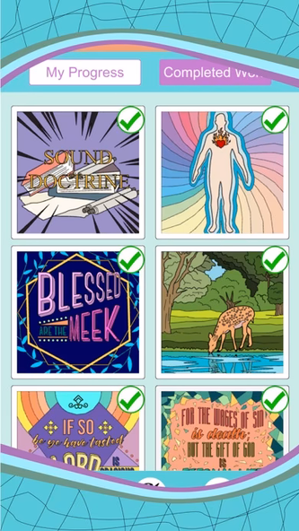 Bible Color By Number Screenshot 2 - AppWisp.com Bible Color By Number Screenshot 2 - AppWisp.com