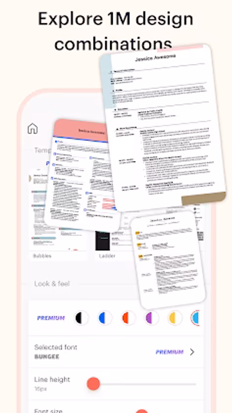 Kickresume: AI Resume Builder Screenshot 1 - AppWisp.com Kickresume: AI Resume Builder Screenshot 1 - AppWisp.com