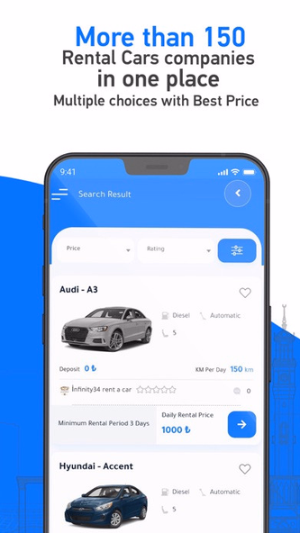 Kira - Rent a Car Screenshot 4 - AppWisp.com Kira - Rent a Car Screenshot 4 - AppWisp.com
