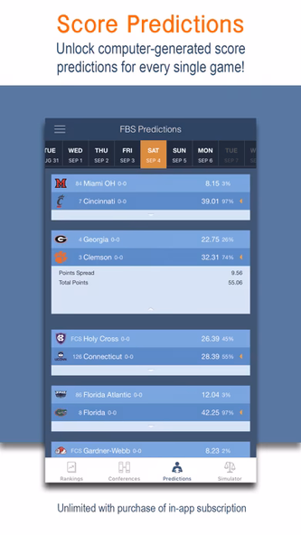 Versus Sports Simulator Screenshot 1 - AppWisp.com Versus Sports Simulator Screenshot 1 - AppWisp.com