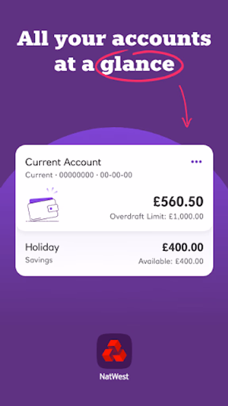 NatWest Mobile Banking Screenshot 1 - AppWisp.com NatWest Mobile Banking Screenshot 1 - AppWisp.com