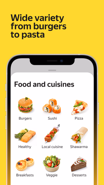 Yandex Eats: food delivery Screenshot 4 - AppWisp.com Yandex Eats: food delivery Screenshot 4 - AppWisp.com