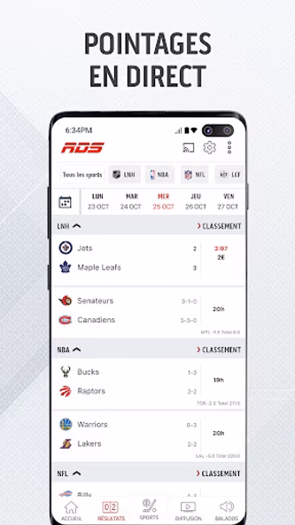 RDS: Sport, F1, ATP & plus Screenshot 4 - AppWisp.com RDS: Sport, F1, ATP & plus Screenshot 4 - AppWisp.com