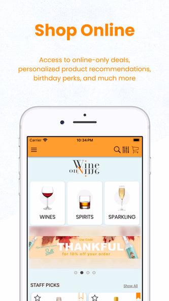 Wine on Nine Screenshot 1 - AppWisp.com Wine on Nine Screenshot 1 - AppWisp.com