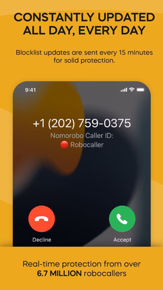 Nomorobo - Robocall Blocker Screenshot 2 - AppWisp.com Nomorobo - Robocall Blocker Screenshot 2 - AppWisp.com