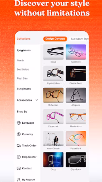 Vooglam - glasses & sunglasses Screenshot 3 - AppWisp.com Vooglam - glasses & sunglasses Screenshot 3 - AppWisp.com