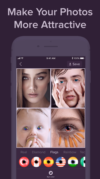 Eye Color Changer Lenses Screenshot 4 - AppWisp.com Eye Color Changer Lenses Screenshot 4 - AppWisp.com