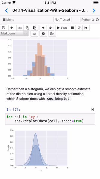 Carnets - Jupyter (with scipy) Screenshot 3 - AppWisp.com Carnets - Jupyter (with scipy) Screenshot 3 - AppWisp.com