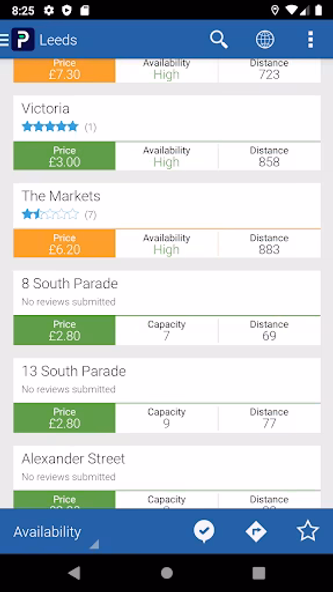 Parkopedia Parking Screenshot 3 - AppWisp.com Parkopedia Parking Screenshot 3 - AppWisp.com