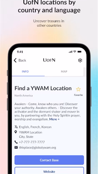YWAM Training Screenshot 4 - AppWisp.com YWAM Training Screenshot 4 - AppWisp.com