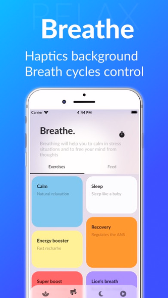 Vibrator - Massage & Breath Screenshot 4 - AppWisp.com Vibrator - Massage & Breath Screenshot 4 - AppWisp.com