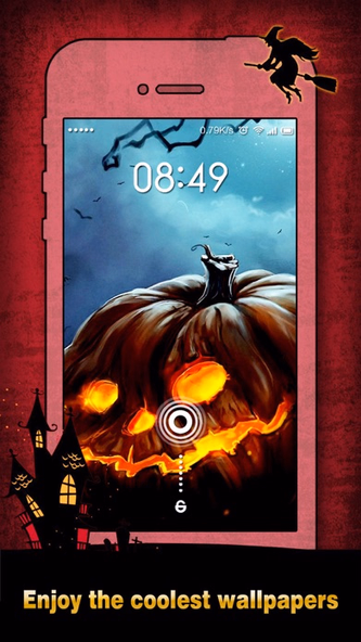 Halloween Wallpapers & Backgrounds HD - Home Screen Maker with Pumpkin, Scary, Ghost Images Screenshot 4 - AppWisp.com Halloween Wallpapers & Backgrounds HD - Home Screen Maker with Pumpkin, Scary, Ghost Images Screenshot 4 - AppWisp.com