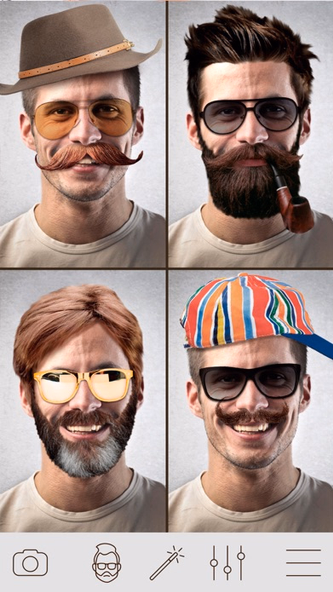 Hair Changer Photo Booth - Men Hair Style Photo Effect for MSQRD Instagram Screenshot 4 - AppWisp.com Hair Changer Photo Booth - Men Hair Style Photo Effect for MSQRD Instagram Screenshot 4 - AppWisp.com
