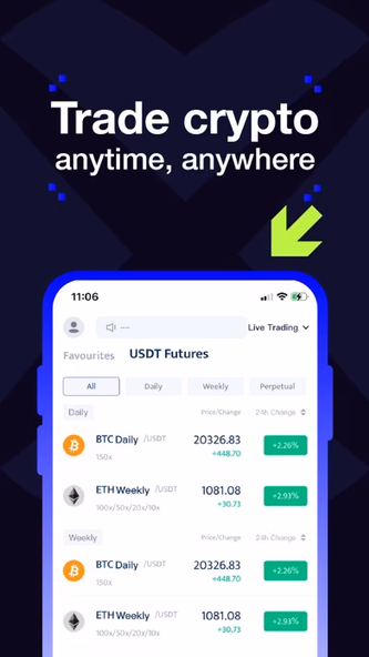 BTCC Lite: Trade Crypto & BTC Screenshot 2 - AppWisp.com BTCC Lite: Trade Crypto & BTC Screenshot 2 - AppWisp.com