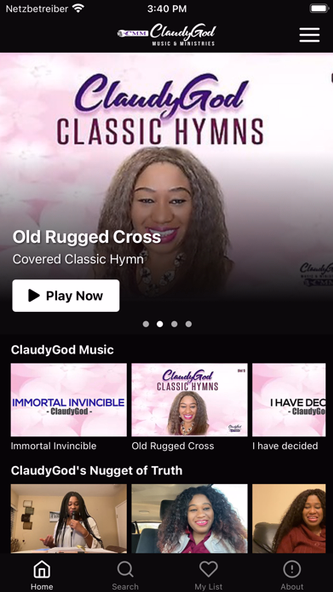 ClaudyGod TV Screenshot 1 - AppWisp.com ClaudyGod TV Screenshot 1 - AppWisp.com