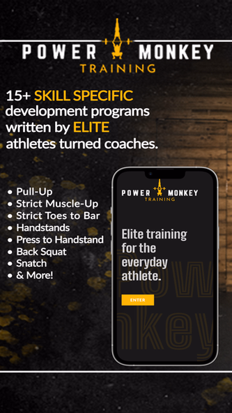 Power Monkey Training Screenshot 1 - AppWisp.com Power Monkey Training Screenshot 1 - AppWisp.com