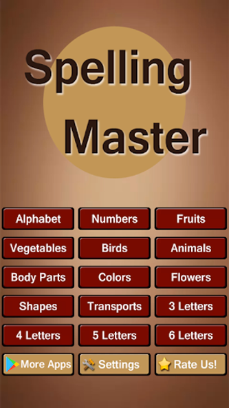Spelling Master Game Screenshot 1 - AppWisp.com Spelling Master Game Screenshot 1 - AppWisp.com