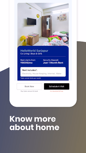 HelloWorld CoLiving & Hostels Screenshot 4 - AppWisp.com HelloWorld CoLiving & Hostels Screenshot 4 - AppWisp.com