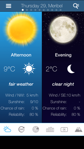 Weather for France Screenshot 2 - AppWisp.com Weather for France Screenshot 2 - AppWisp.com