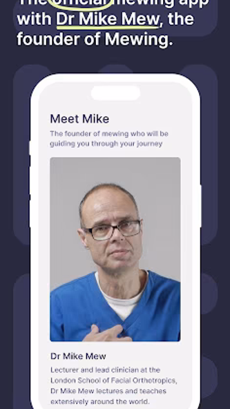 Mewing by Dr Mike Mew Screenshot 1 - AppWisp.com Mewing by Dr Mike Mew Screenshot 1 - AppWisp.com