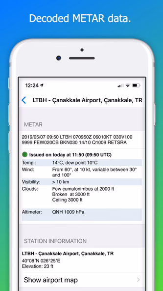 AeroPlus Aviation Weather Screenshot 4 - AppWisp.com AeroPlus Aviation Weather Screenshot 4 - AppWisp.com