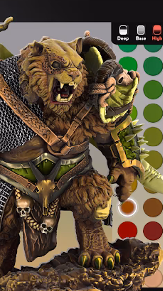 ColorMinis 3D Coloring Studio Screenshot 1 - AppWisp.com ColorMinis 3D Coloring Studio Screenshot 1 - AppWisp.com