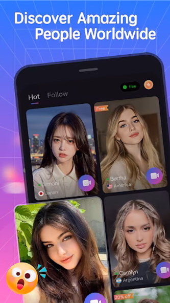LanChat: Live Video Chat&Calls Screenshot 2 - AppWisp.com LanChat: Live Video Chat&Calls Screenshot 2 - AppWisp.com