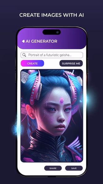 AI Art Generator: Avatar Maker Screenshot 4 - AppWisp.com AI Art Generator: Avatar Maker Screenshot 4 - AppWisp.com