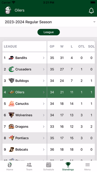 Okotoks Oilers Screenshot 4 - AppWisp.com Okotoks Oilers Screenshot 4 - AppWisp.com