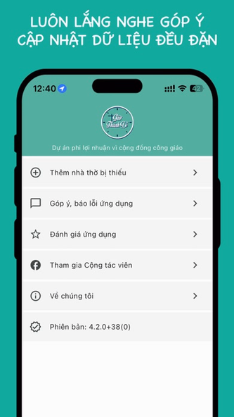 Giờ Thánh Lễ Screenshot 2 - AppWisp.com Giờ Thánh Lễ Screenshot 2 - AppWisp.com