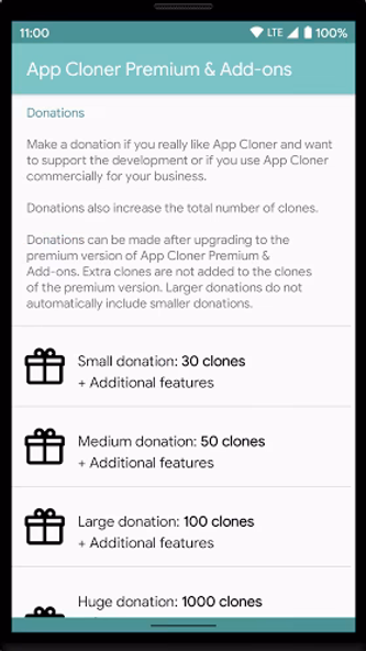 App Cloner Premium & Add-ons Screenshot 2 - AppWisp.com App Cloner Premium & Add-ons Screenshot 2 - AppWisp.com