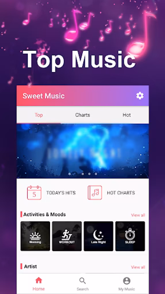 Sweet Music-Music, Video, Albu Screenshot 1 - AppWisp.com Sweet Music-Music, Video, Albu Screenshot 1 - AppWisp.com