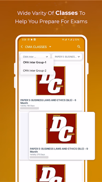 Deepak Classes Screenshot 3 - AppWisp.com Deepak Classes Screenshot 3 - AppWisp.com