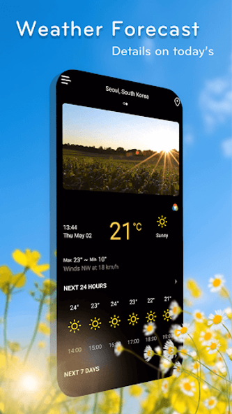 Weather Screenshot 1 - AppWisp.com Weather Screenshot 1 - AppWisp.com