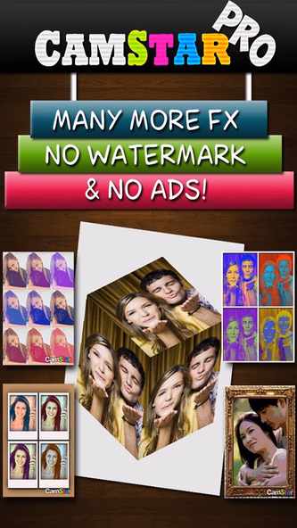 CamStar Pro - Fun Live Photo Booth FX via Camera and Video for IG, FB, PS, Tumblr Screenshot 2 - AppWisp.com CamStar Pro - Fun Live Photo Booth FX via Camera and Video for IG, FB, PS, Tumblr Screenshot 2 - AppWisp.com
