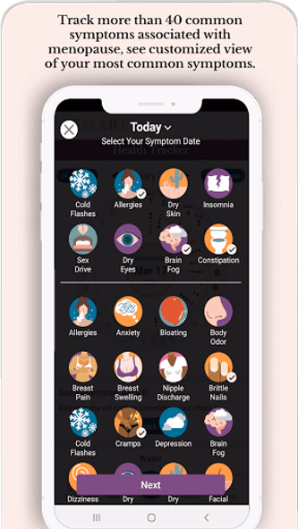 MenoLife - Menopause Tracker Screenshot 4 - AppWisp.com MenoLife - Menopause Tracker Screenshot 4 - AppWisp.com