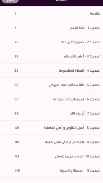 الأحاديث القدسية - الشعراوي Screenshot 3 - AppWisp.com الأحاديث القدسية - الشعراوي Screenshot 3 - AppWisp.com