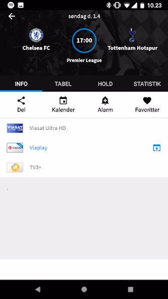 TVsporten.dk sport i TV Screenshot 2 - AppWisp.com TVsporten.dk sport i TV Screenshot 2 - AppWisp.com