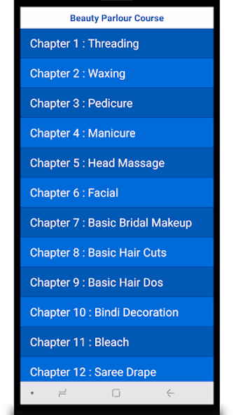Beauty Parlour Course Screenshot 3 - AppWisp.com Beauty Parlour Course Screenshot 3 - AppWisp.com