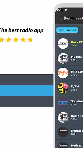 Radio Estonia online FM Screenshot 1 - AppWisp.com Radio Estonia online FM Screenshot 1 - AppWisp.com
