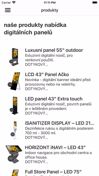 Digitální panely cz Screenshot 2 - AppWisp.com Digitální panely cz Screenshot 2 - AppWisp.com