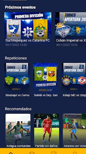 Tigo Sports Guatemala Screenshot 3 - AppWisp.com Tigo Sports Guatemala Screenshot 3 - AppWisp.com