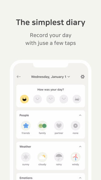 DailyBean - simplest journal Screenshot 2 - AppWisp.com DailyBean - simplest journal Screenshot 2 - AppWisp.com