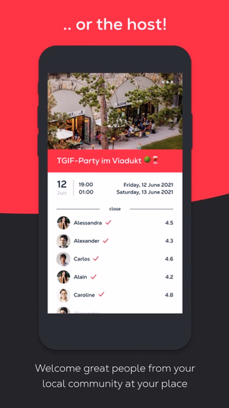 Invite - Party Around You Screenshot 3 - AppWisp.com Invite - Party Around You Screenshot 3 - AppWisp.com