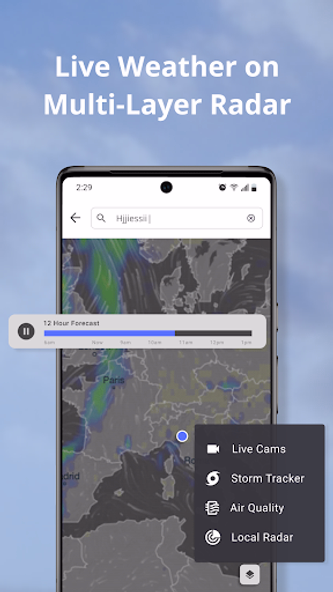 Weather Now Launcher - Radar Screenshot 1 - AppWisp.com Weather Now Launcher - Radar Screenshot 1 - AppWisp.com